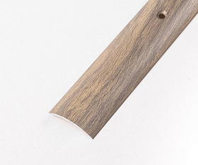 Порог (стык) Русский профиль  разноуровневый декорированный, 20*2700 мм, Дуб каньон